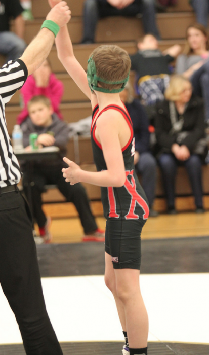 Winning wrestler